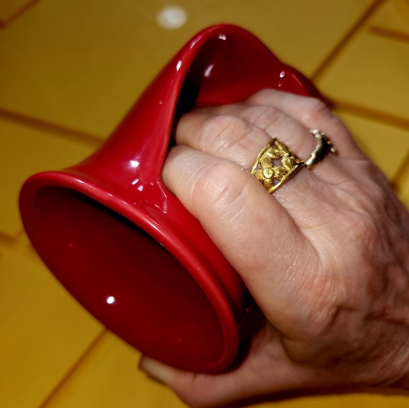 Denise East, "Love Dogs", Red Oversized Coffee Mug. - Picture 3 of 10